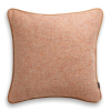 Lachsfarbenes Dekokissen WOOL 45x45 Lachsfarbenes Dekokissen WOOL 45x45